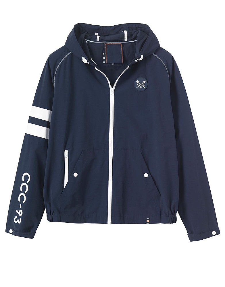 Men's Crew Club Torquay Jacket in Navy from Crew Clothing