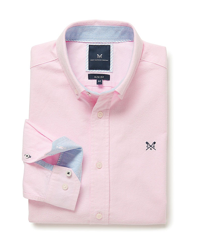 Oxford Slim Fit Classic Pink Shirt