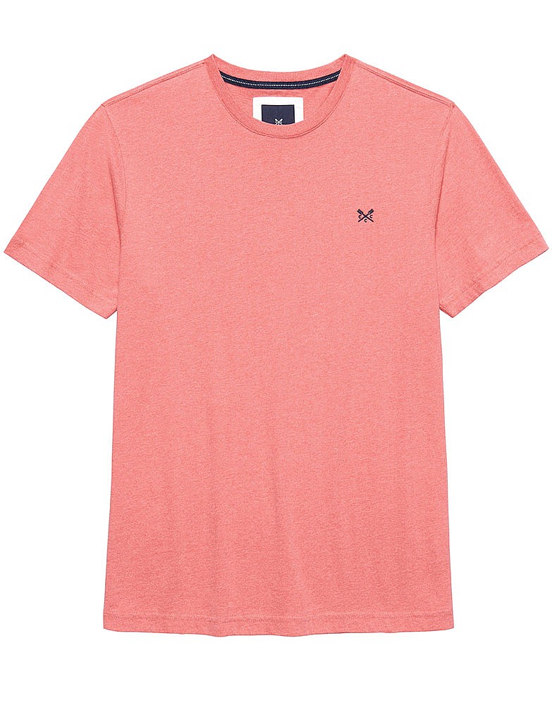 Crew Classic Spiced Coral Marl Tee