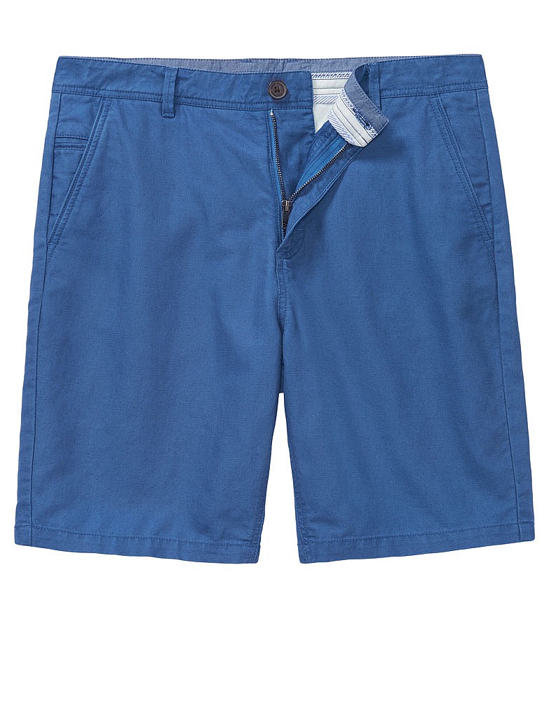 Linen Bermuda Regatta Blue Shorts