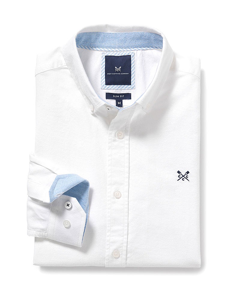 White Oxford Slim Fit Shirt