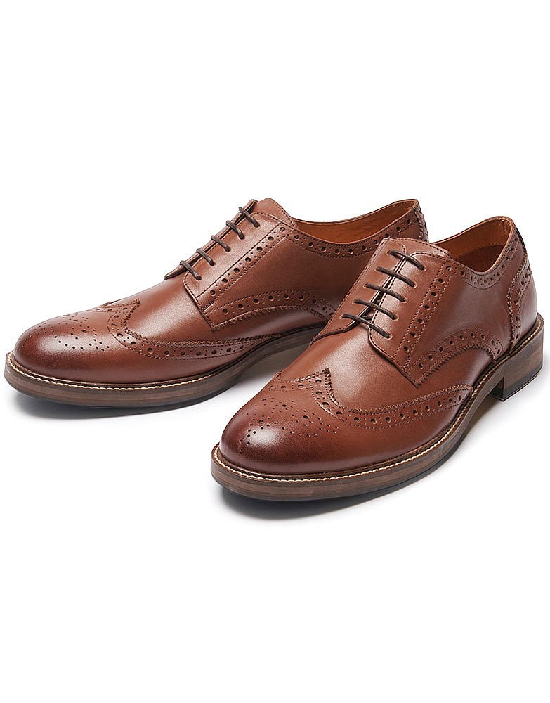 Classic Leather Brogue Shoe
