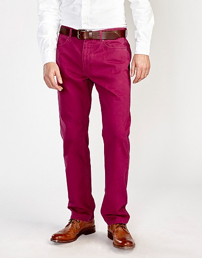 EARLSWOOD 5 POCKET TWILL TROUSERS