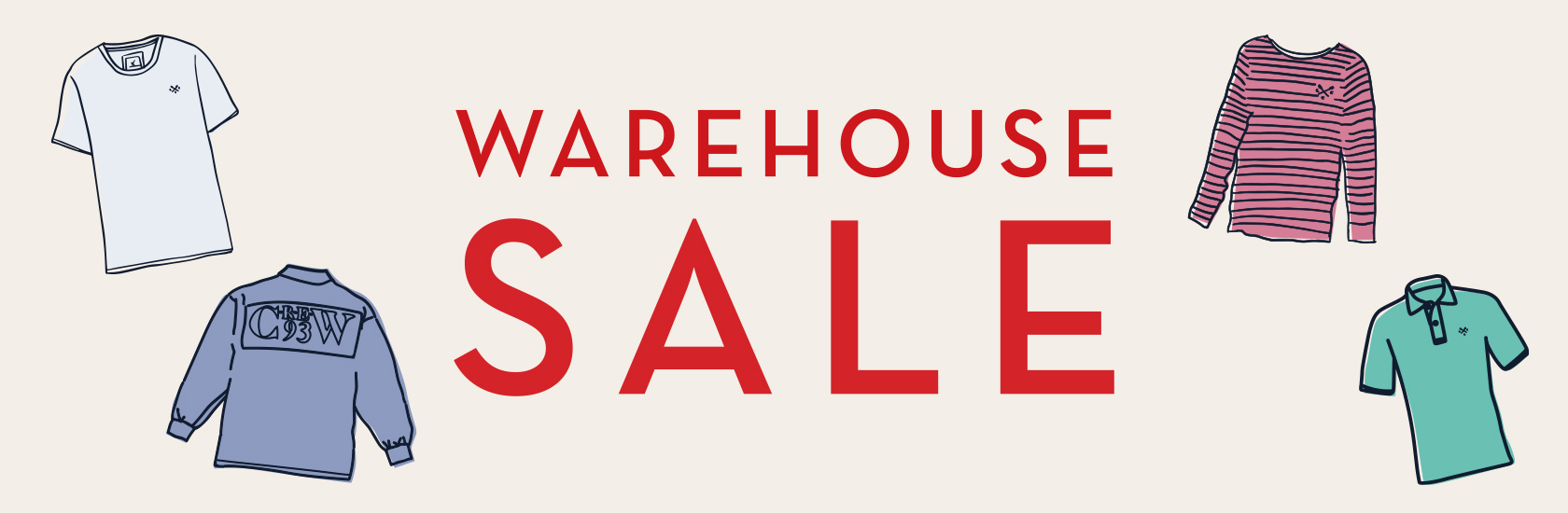 WAREHOUSE SALE