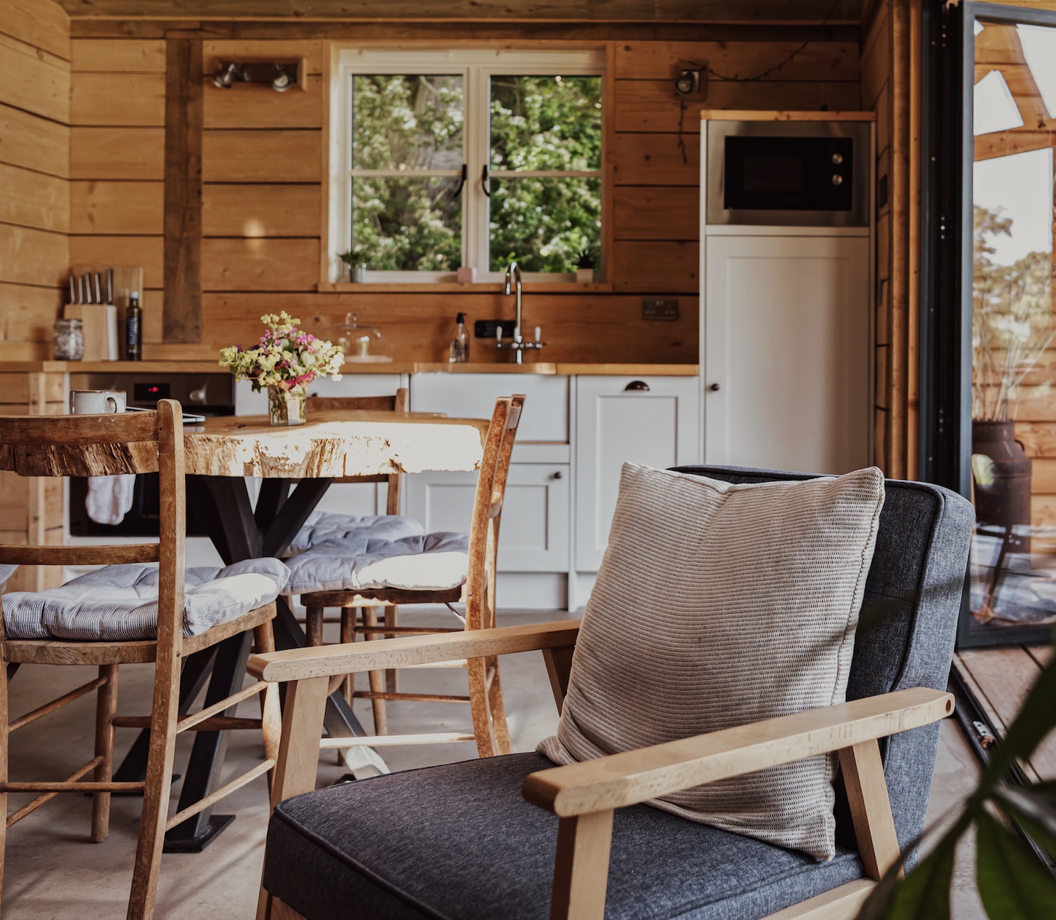 Malting farm in essex kitchen
