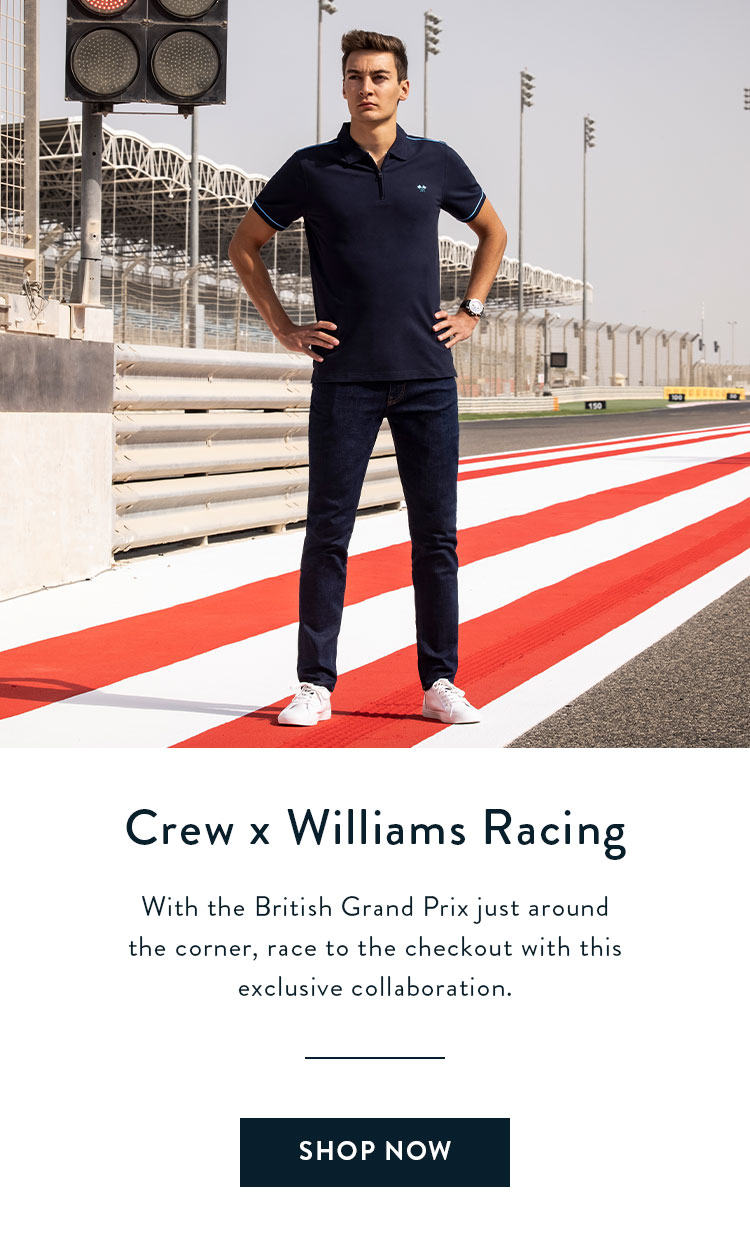 Crew Clothing Company smart. casual. everyday