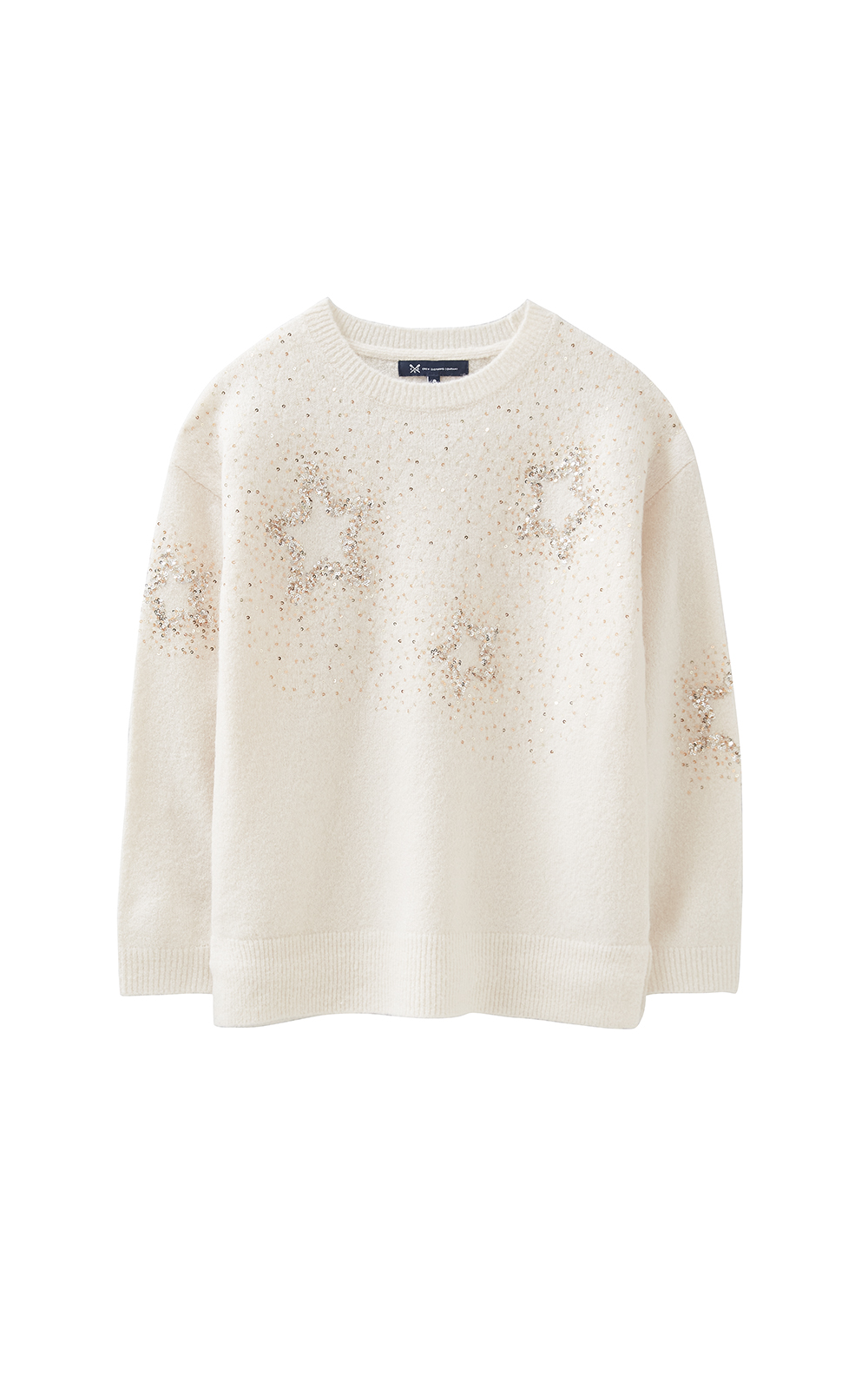 Crew Clothing Womens Sequin Star Jumper 
