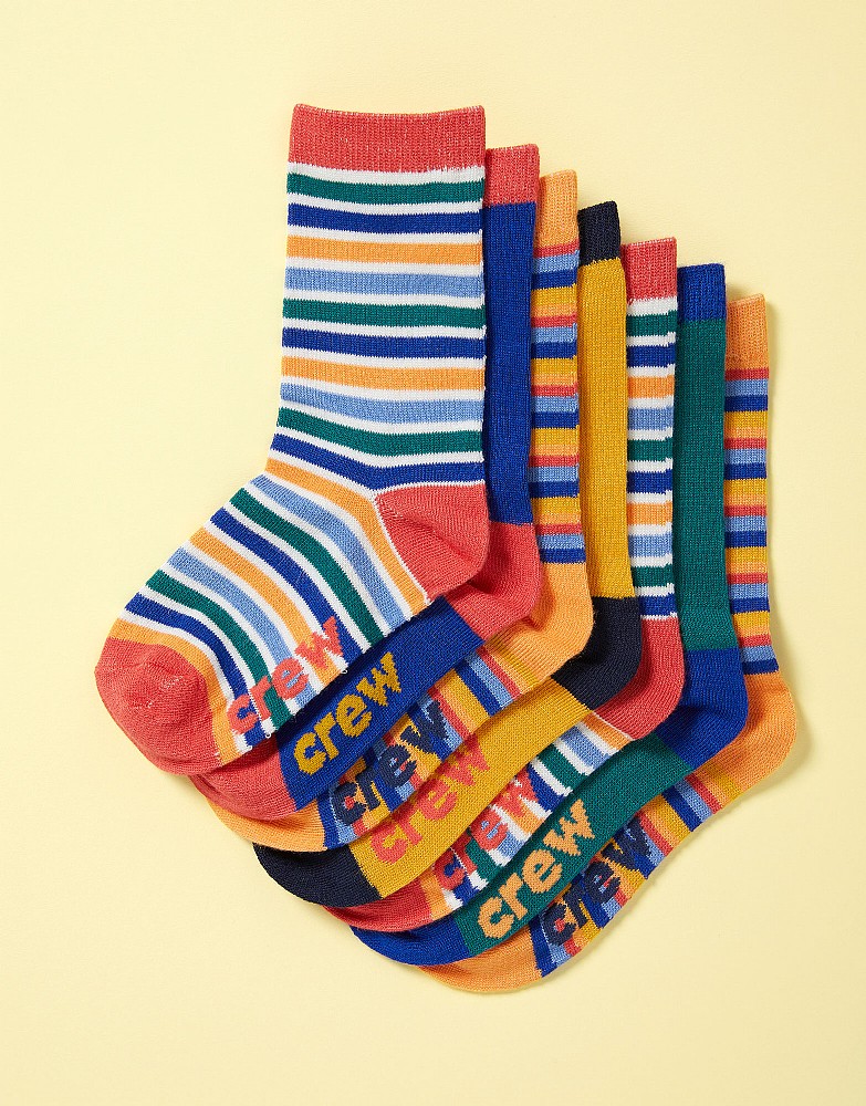 7 Pack Bamboo Socks