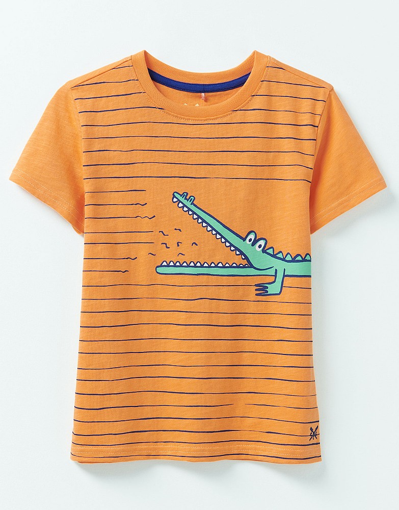 Break Out Breton Crocodile T-Shirt