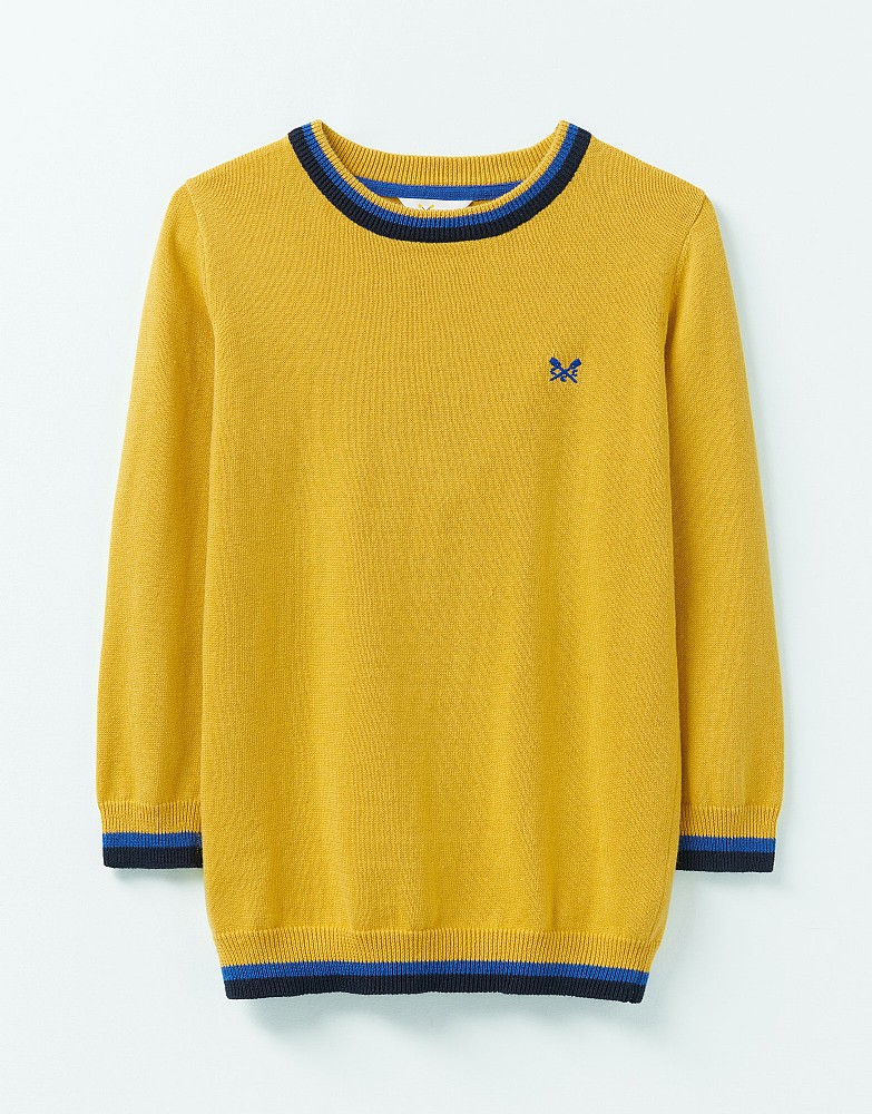 Foxley Crew Neck Tipped Jumper