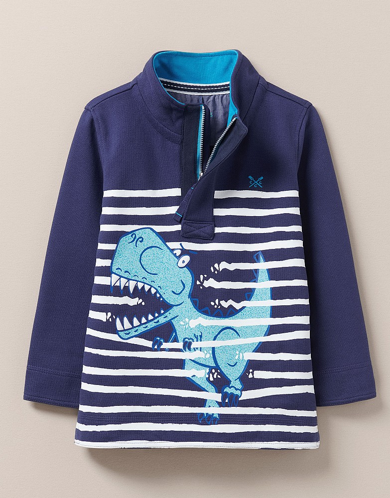 Lightweight Padstow Dinosaur Sweatshirt