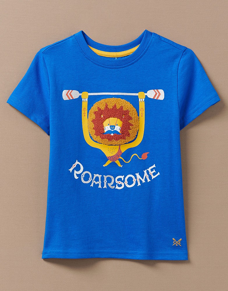 Short Sleeve Roarsome Lion T-Shirt