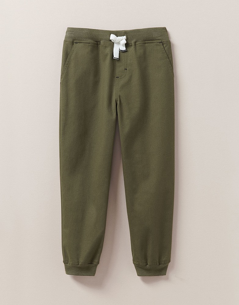 Slim Pull On Chino With Knitted Waistband