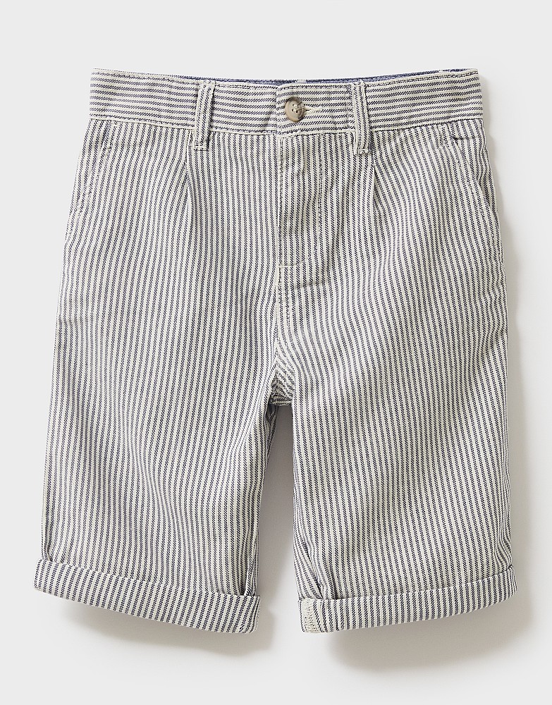 Ticking Stripe Shorts