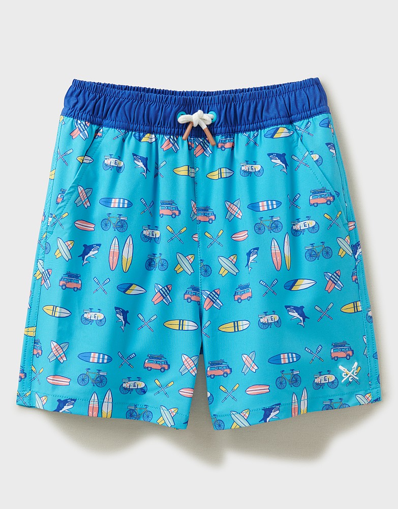 Surf Printed Swim Shorts