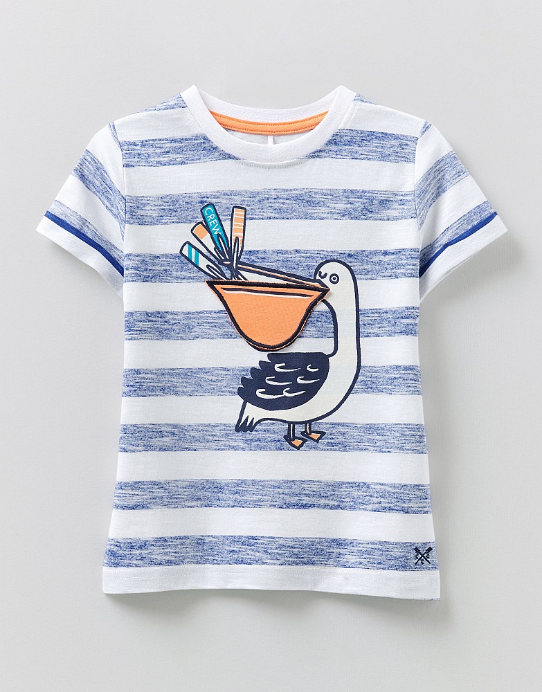 Pelican Stripe Slub T-Shirt