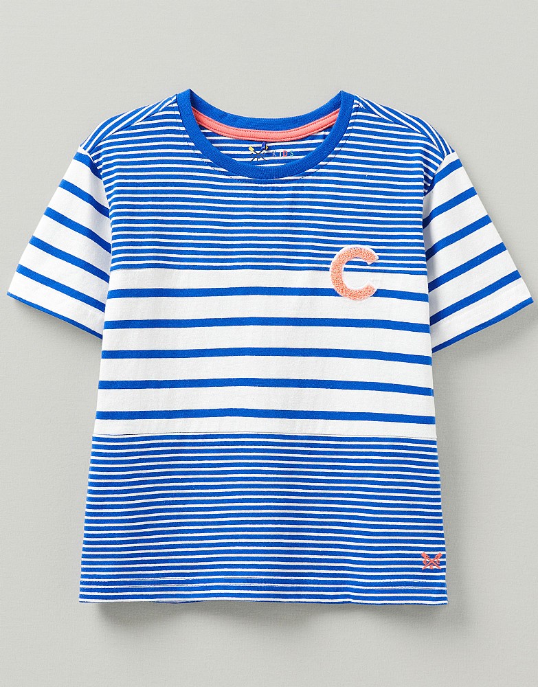 Short Sleeve Oversized Stripe T-Shirt