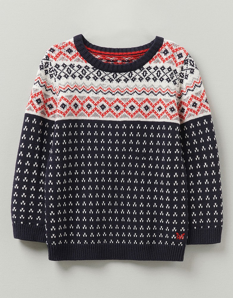 Alpine Fairisle Crew Neck Jumper