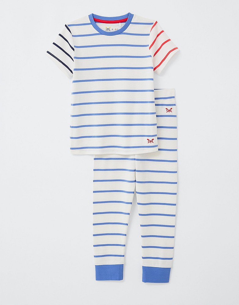 Short Sleeve Stripe PJ Set