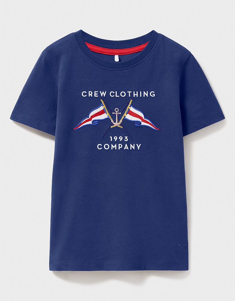 Embroidered Logo Classic T-Shirt