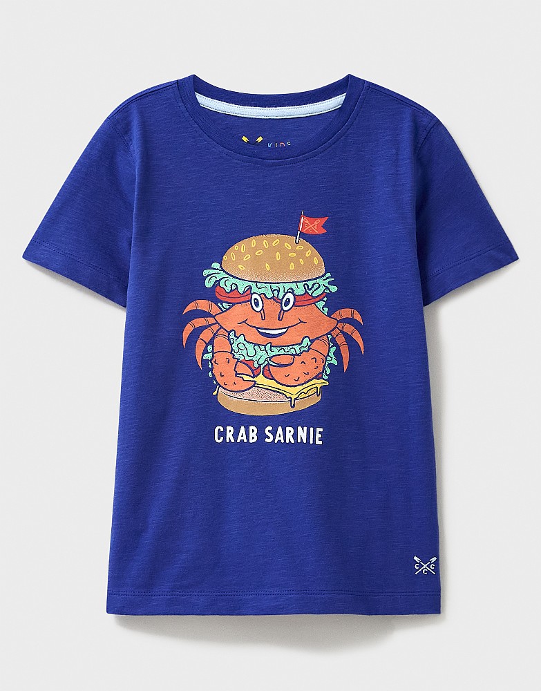Crab Sarnie Graphic T-Shirt