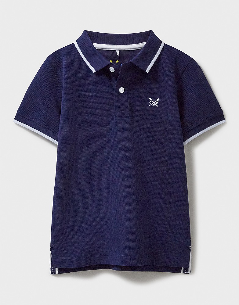 Tipped Pique Short Sleeve Polo Shirt