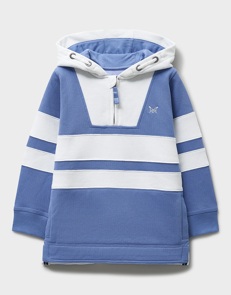 Regatta Padstow Cotton Half-Zip Sweatshirt in Blue