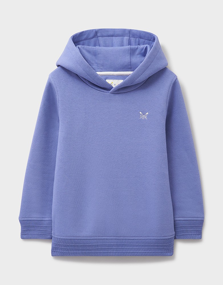 Crossed Oars Hoodie in Blue