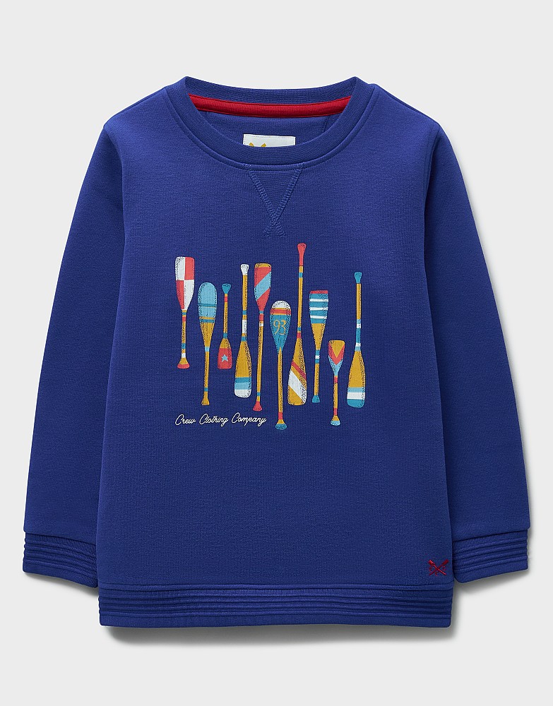 Embroidery Graphic Sweatshirt