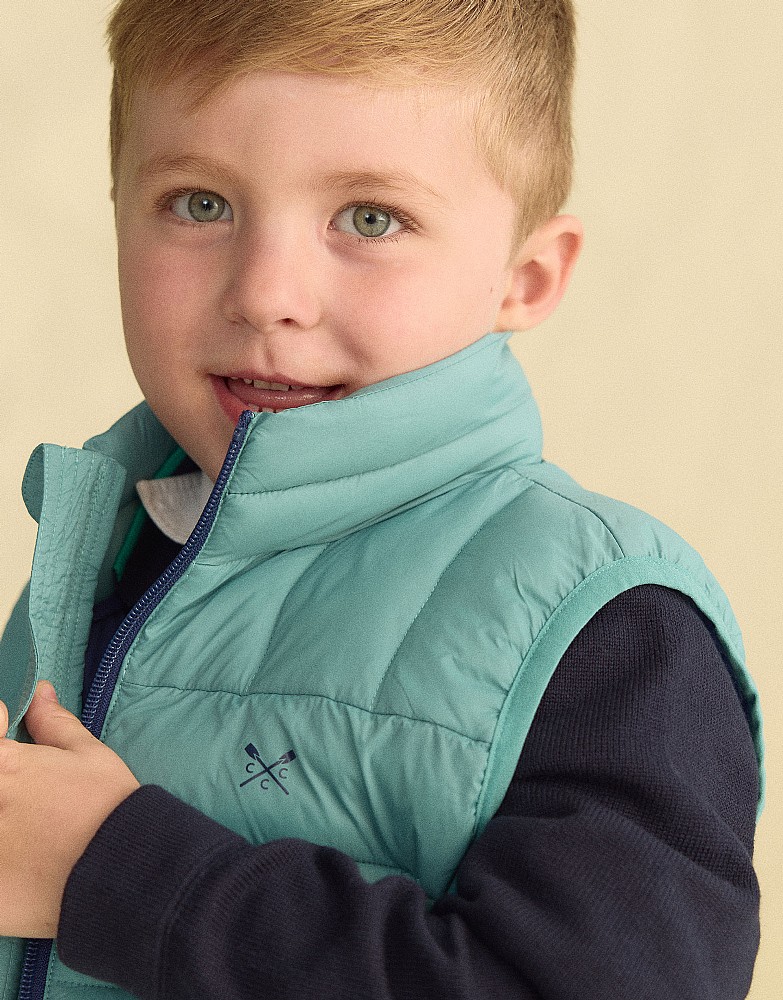 Lightweight Lowther Gilet in Light Blue