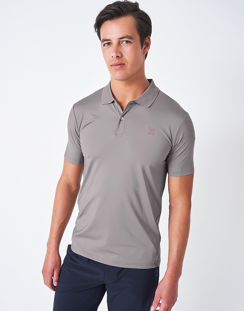 Smart Grey Golf Polo Shirt