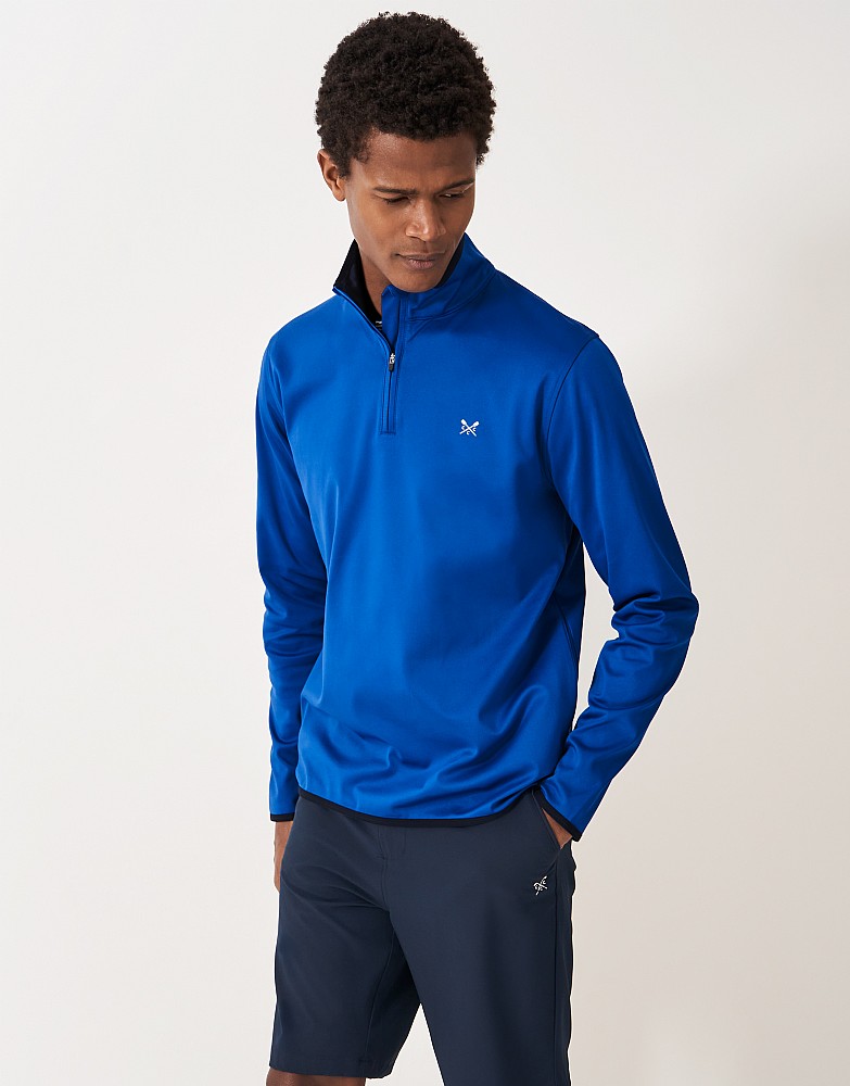 Crew Sport Golf Half Zip Sweatshirt
