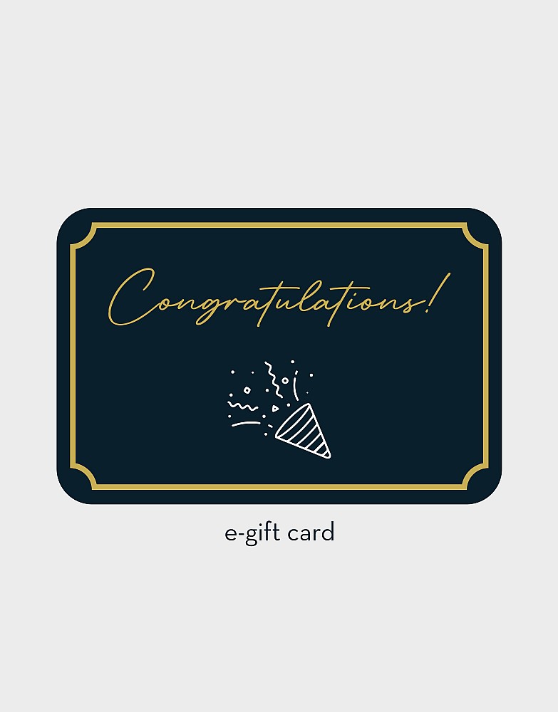 E-Gift Card - Congratulations