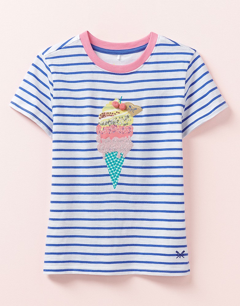 Ice Cream Stripe T-Shirt