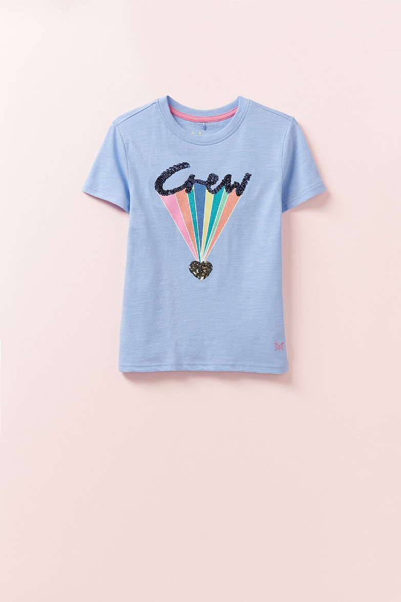 Crew Rainbow Glitter T-Shirt