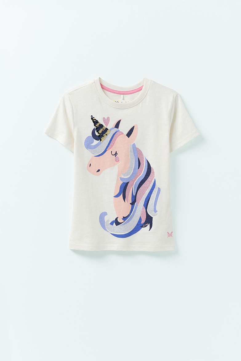 Unicorn Horn Breton T-Shirt