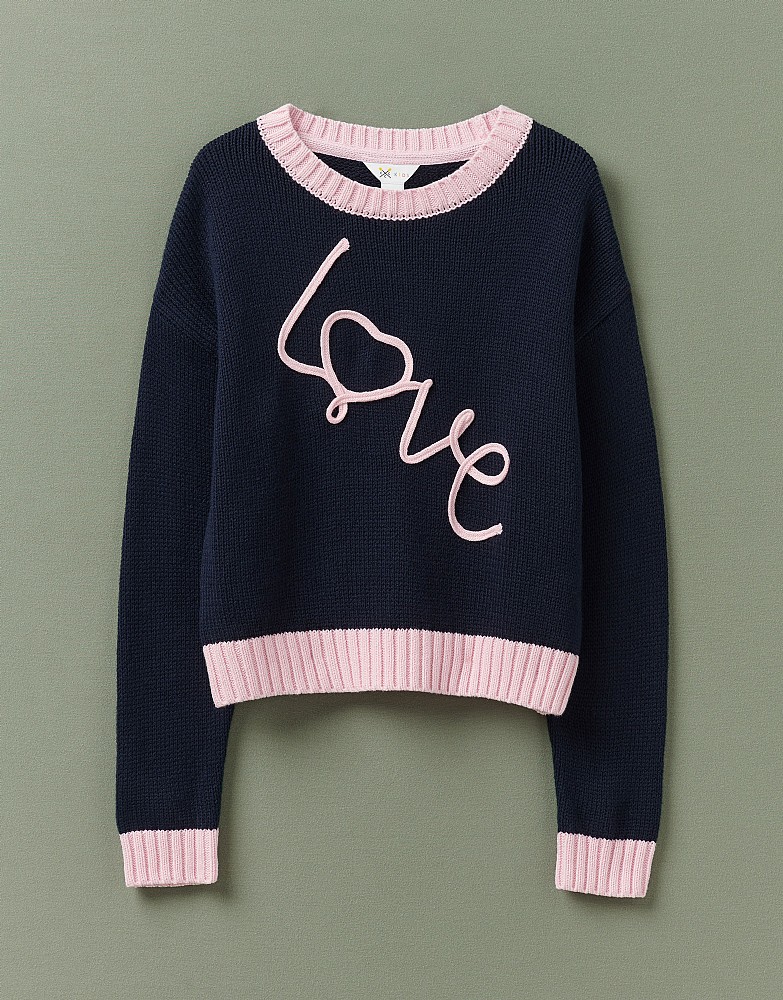 Love Me Crew Neck Knit Jumper