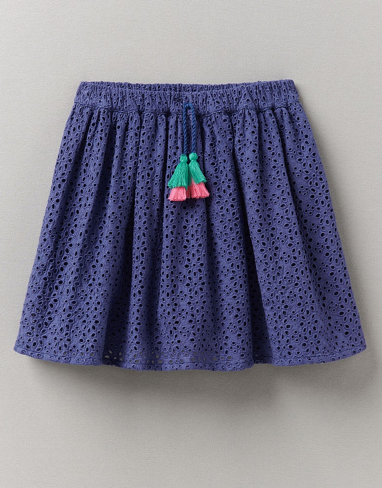 Girls' Broderie Skirt