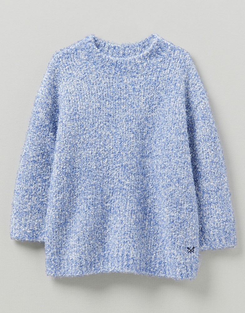 Chunky Crew Neck Texture Jumper