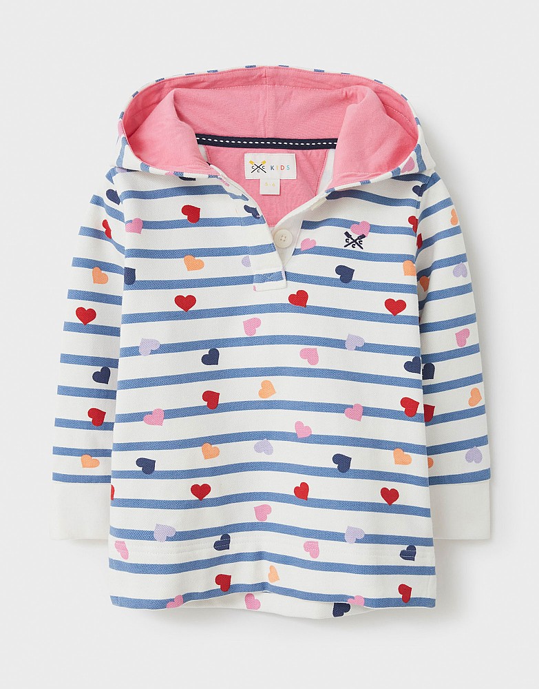 Heart Stripe Padstow Sweatshirt