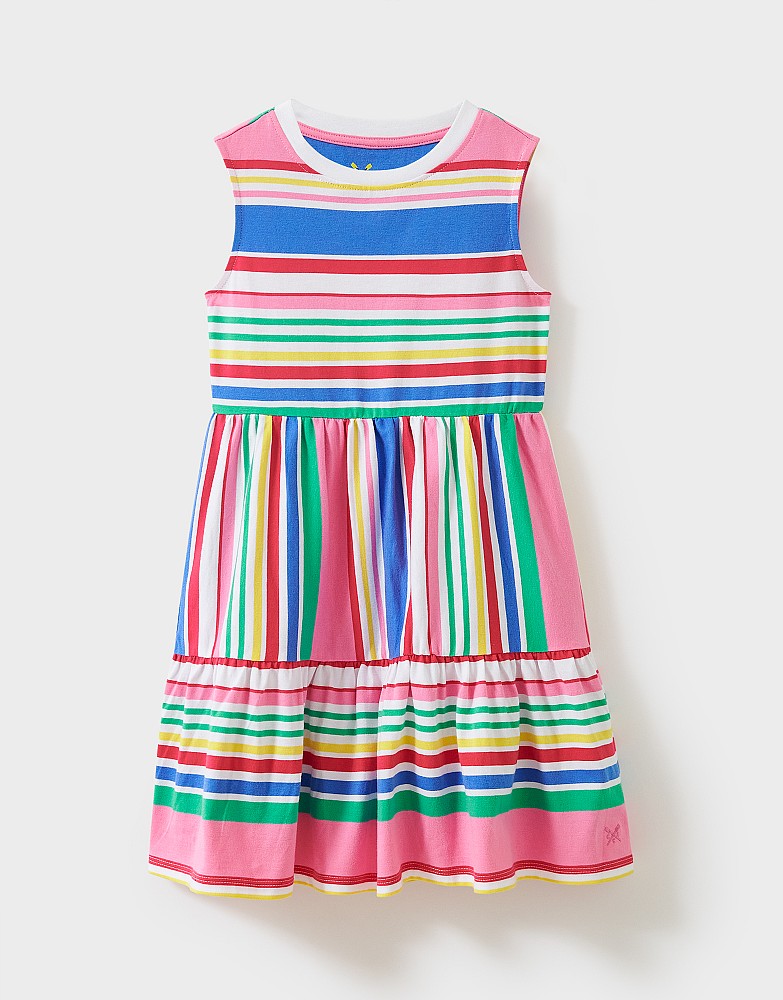 Jersey Multi Stripe Dress