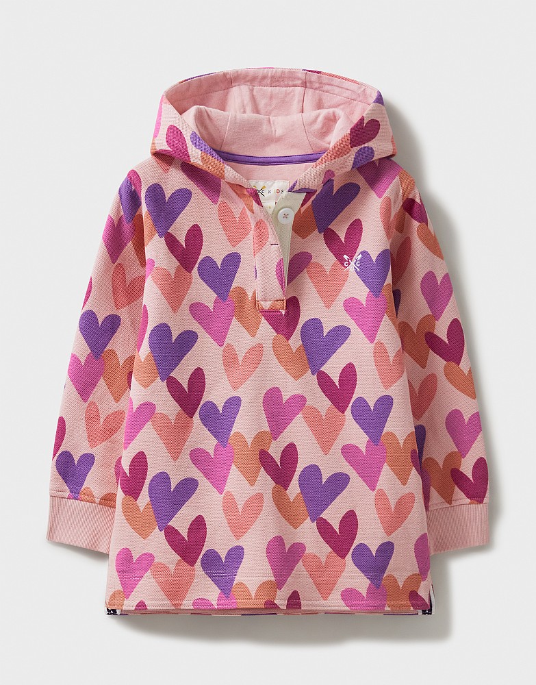 Hooded Padstow Pique Sweatshirt