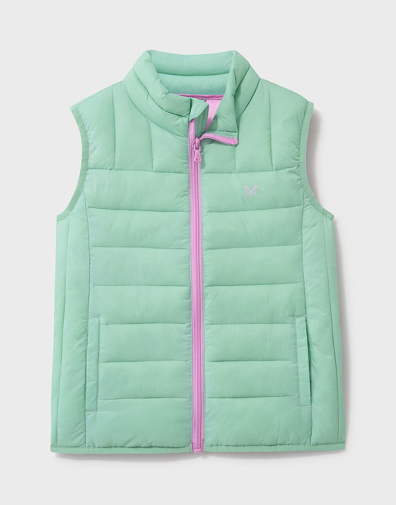 Lightweight Lowther Gilet in Aqua