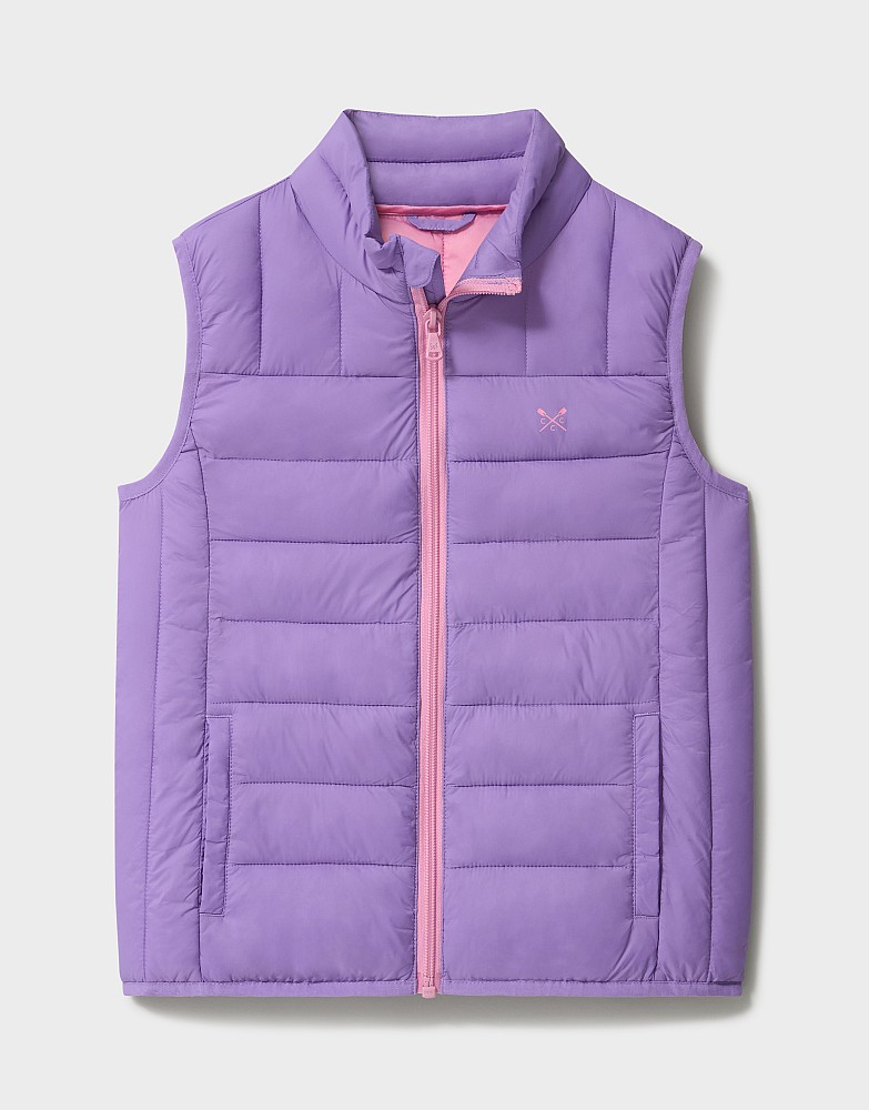 Lightweight Lowther Gilet in Lilac