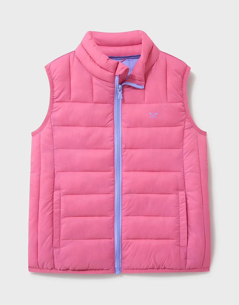 Lightweight Lowther Gilet in Pink