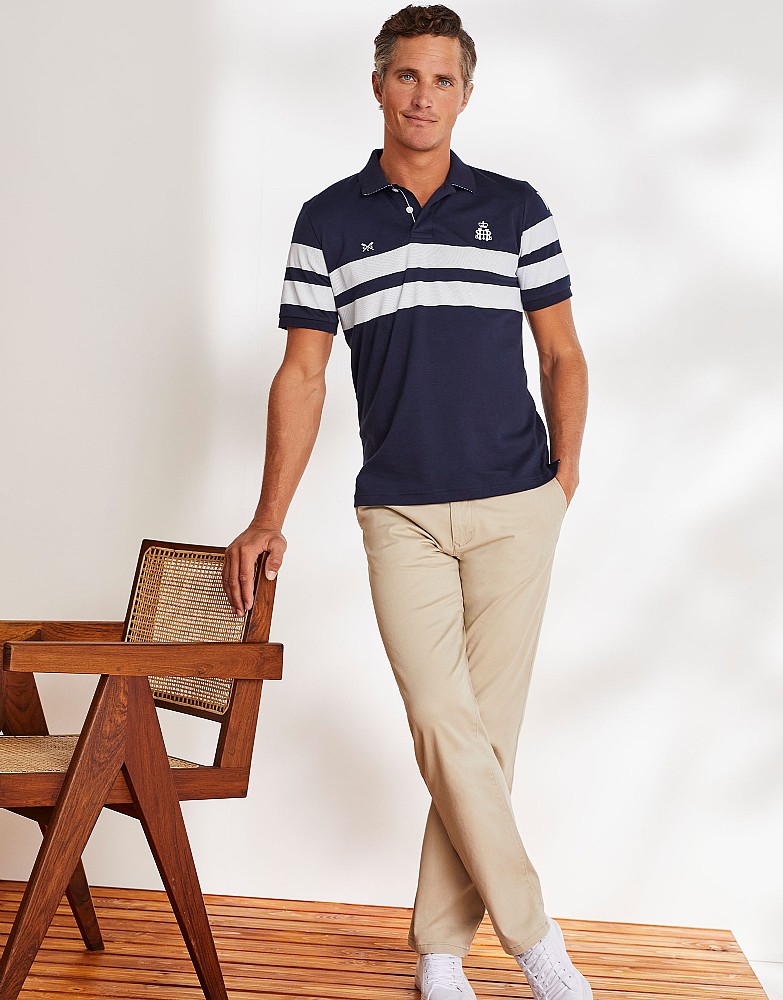 Henley Smart Polo Shirt