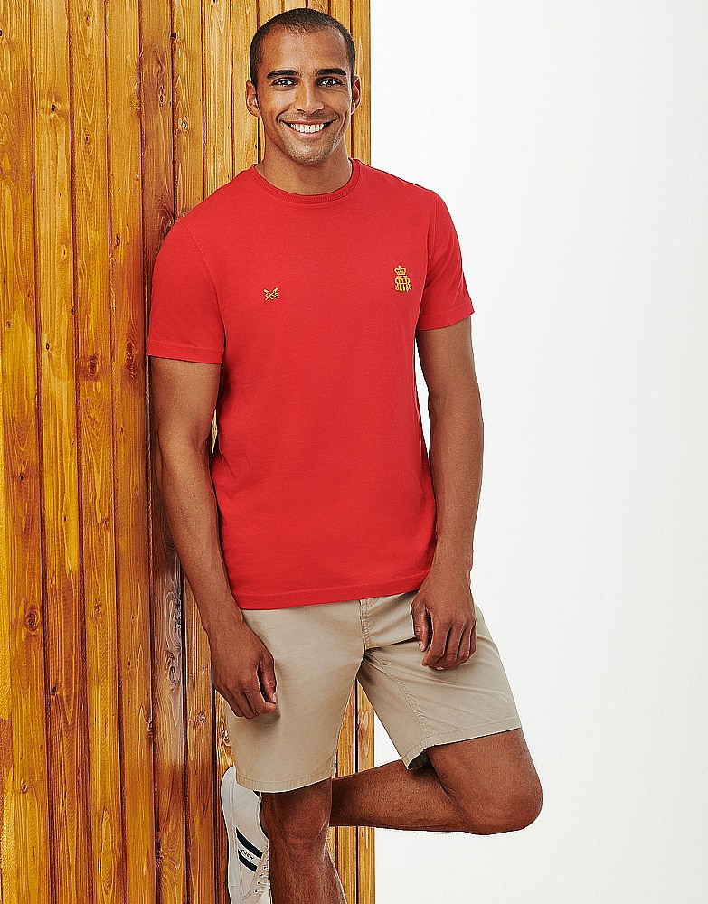 Henley Crested T-Shirt