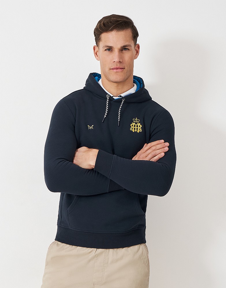 Henley Rowing Hoodie in Navy