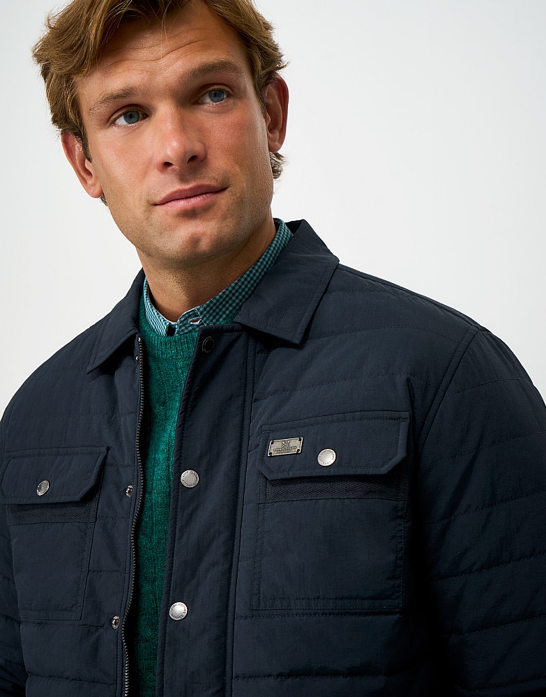 Dovestowe Showerproof Jacket in Dark Navy