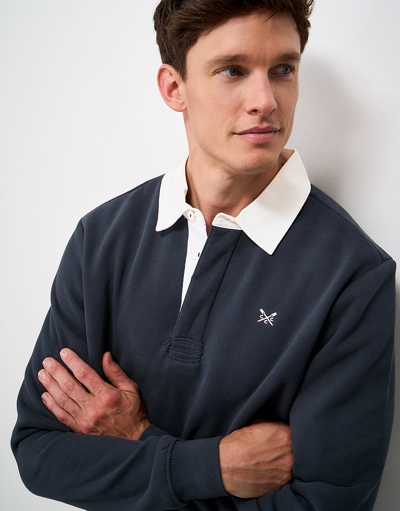 Rugby Sweatshirt in Navy